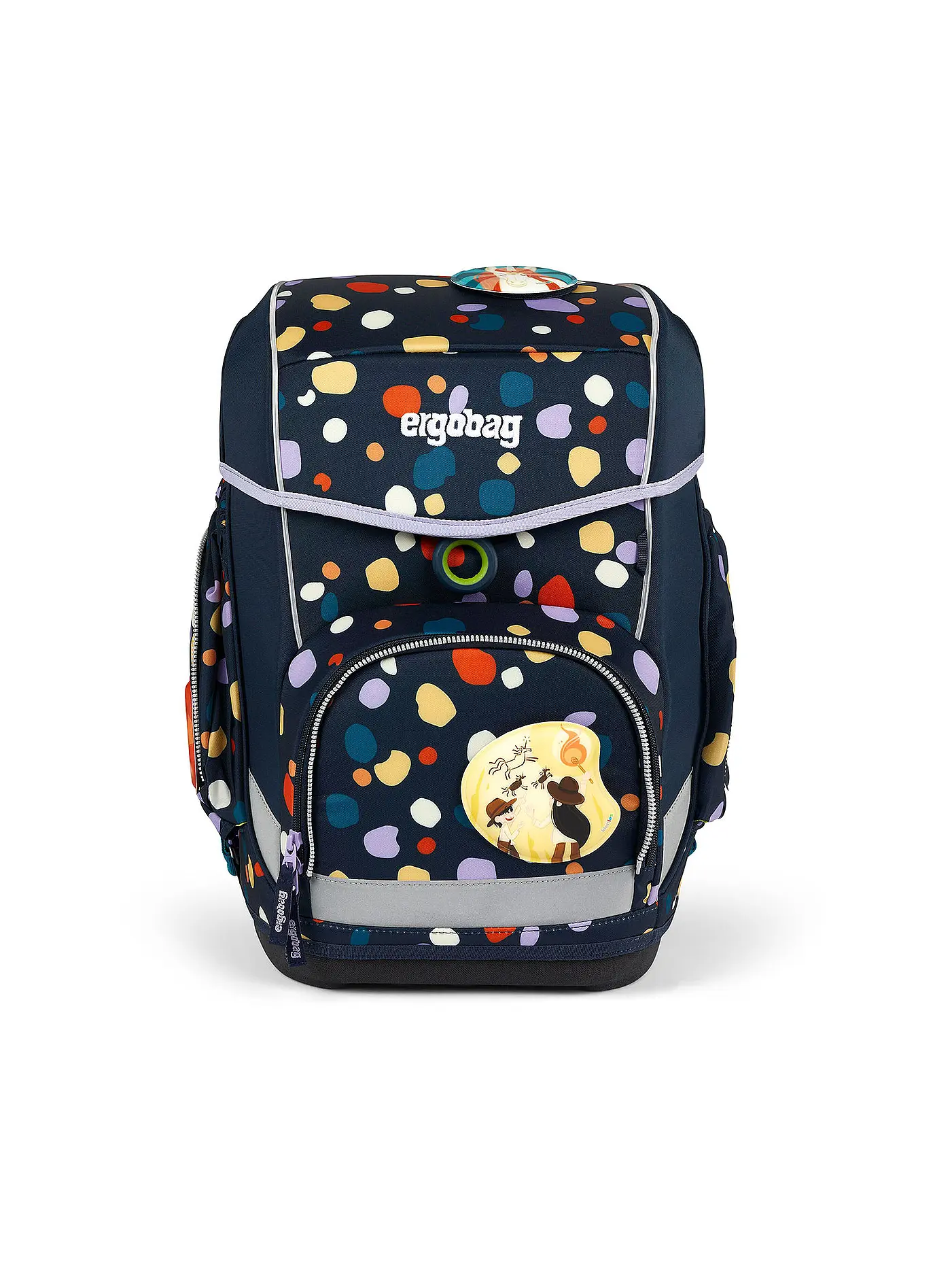ERGOBAG | Schultaschenset 5tlg CUBO - Bärnsteinhöhle | 